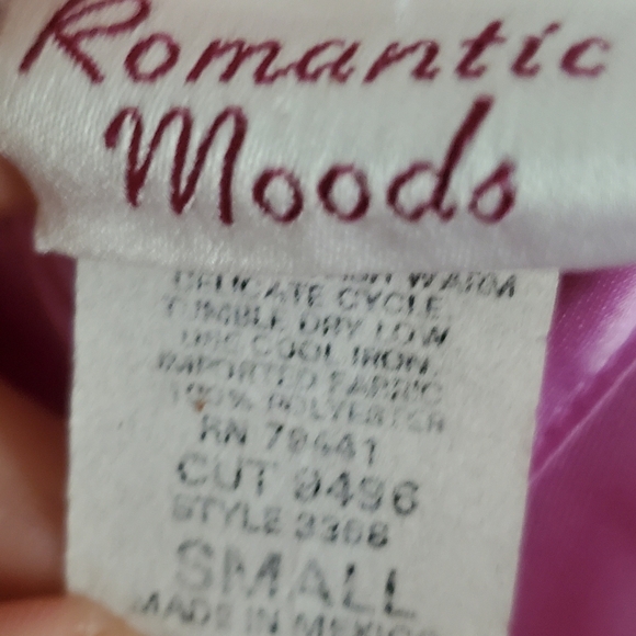 Romantic Moods Mini Slip Dress, Size Small - Picture 6 of 7
